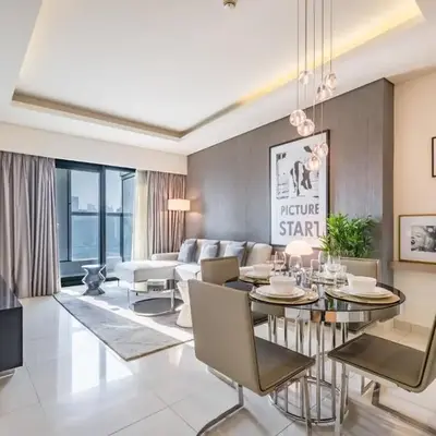 Stylish 1BR in Damac Towers by Paramount B