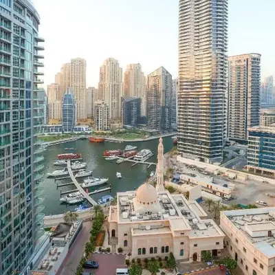 Superb 1Bed Marina View pool JBR Beach Parking
