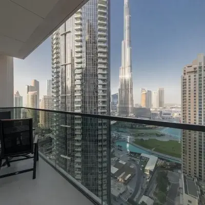 Spacious 3BR plus maids Burj Khalifa View