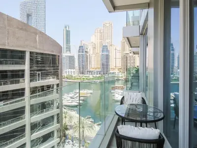 Gallery image of Brand New 1 Bedroom with Marina Canal View in Dubai