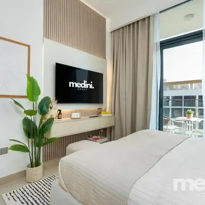 12min from Burj Khalifa - Studio - Azizi Riviera