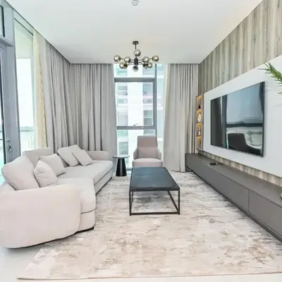 1BR by Dubai Crystal Lagoon in District One Meydan