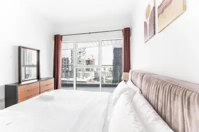 Gallery image of Charming 2BR in the Heart of JVC in Dubai