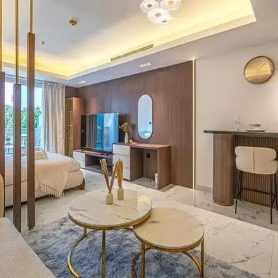 Luxurious Studio with Stunning Burj Khalifa