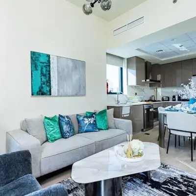 Nasma - Modern 3BR Oasis with Balcony in Azizi Riviera