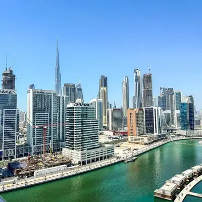 Vserve - 1 BR Stunning Canal and Burj Khalifa View