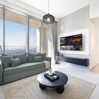 Downtown Sky High Luxury Apartment I City And Sea Views I Opp Dubai Mall Burj Khalifa