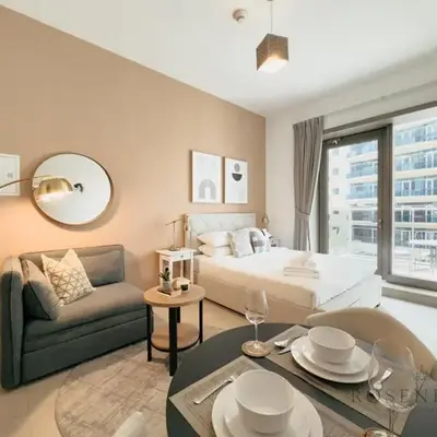 Luxury Canal View Studio at Sparkle Tower