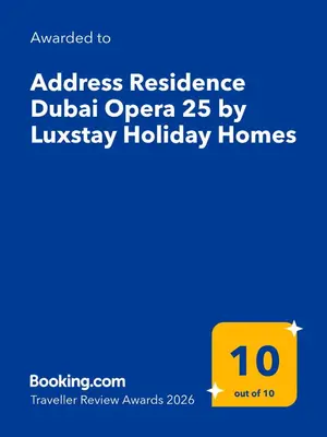 a screenshot of the address residence dubai opera by luxury holiday homes at Address Residence Dubai Opera 25 by Luxstay Holiday Homes in Dubai