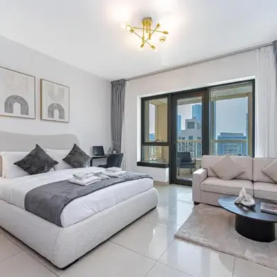 Downtown Studio with Balcony at 29Blvd