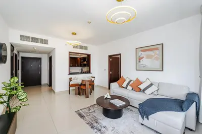 Gallery image of Modern 1BR with Balcony Near Burj Khalifa in Dubai