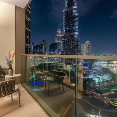 Skyline Majesty - Luxury Living with Full Burj Khalifa & Fountain Views