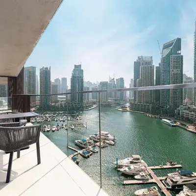 3BR Full Marina View for 8 Near The Metro!
