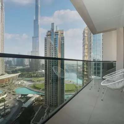 Luxury Downtown 3 Bed with Full Burj Khalifa Views