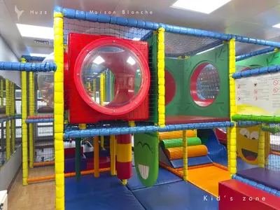 a play set in a store with a playground at Huzz 59 - La Maison Blanche in Dubai