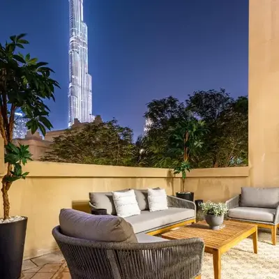 Upgraded 1BR Retreat with Iconic Burj Khalifa Views