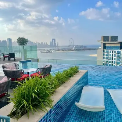Great one bedroom apartment with infinity pool