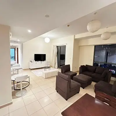 Spacious bedroom with easy access to the tram and beach