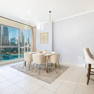 Stunning 2 BR Burj Khalifa Fountain Views