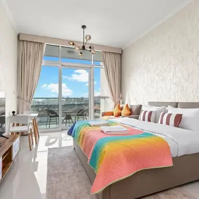 Luxury Studio in DAMAC Hills with Premium Amenities