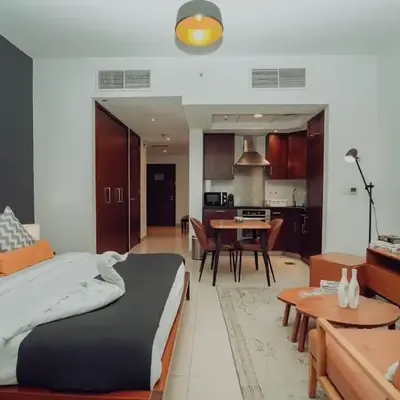 Elegant Studio Downtown 5 Minute Walk to Burj Khalifa & Dubai Mall
