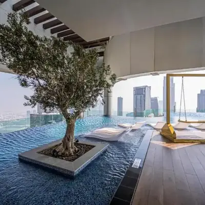 Paramount - Luxury 2BR Apartments with Burj and Sea Views - Access to the Infinity Pool on 64th Floor