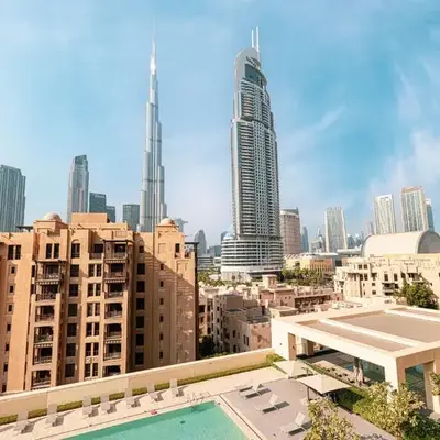 Full Burj Khalifa View! Brand New 2 Bedrooms! 5min walk From Dubai Mall!