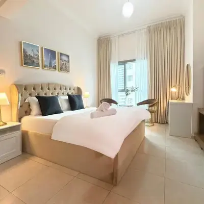 Studio in Dubai Marina near beach and Metro Z514