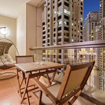 Luxe 2BR with Marina View in JBR and Walk to the Beach