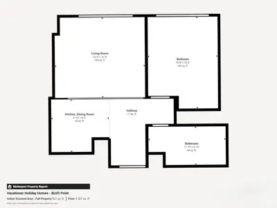 a block diagram of a house at Boulevard Point - One Bed with Burj Khalifa View in Dubai