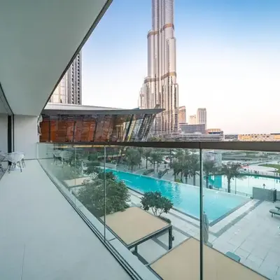 Cozy 2-Bed Home with Burj Khalifa Views 204GR-2