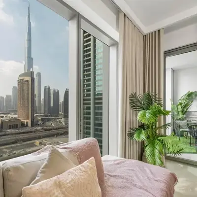 Amazing 2BR Home Burj Khalifa View Steps Walk to DubaiMall
