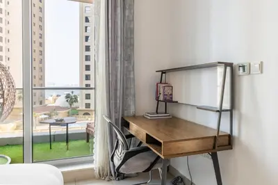 Gallery image of Seaview Elegance! 1-Bedroom Retreat in Marina Promenade in Dubai