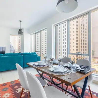 Seaview Elegance! 1-Bedroom Retreat in Marina Promenade