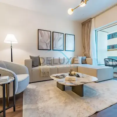 Revamped 1BR Unit with Partial Sea & Palm Jumeirah Views Close to Beach
