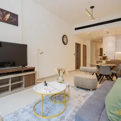 1-BR Binghatti Rooftop Pool