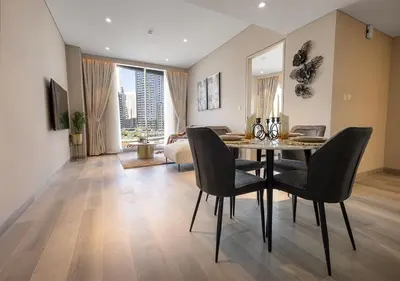 Gallery image of Luxury Full Marina View 1 Bedroom Hall & Infinity Pool on Marina Walk in Dubai