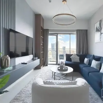 Luxurious Burj Royale 1B Apt With Balcony & City Views