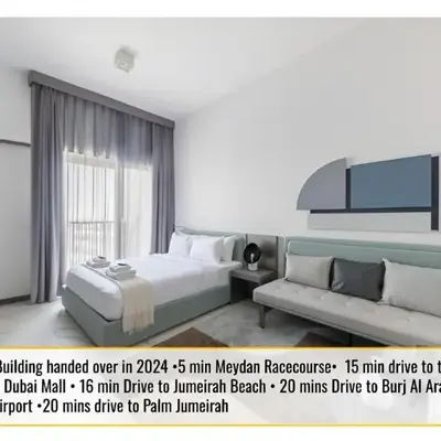 Brand New Studio 15 mins drive from Business Bay