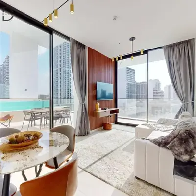 Modern Smart Home 2BR with Private Pool in JVC