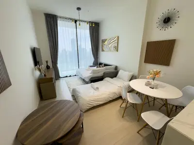 Gallery image of Cozy 1BR in JVC- Netflix, Pool, Pet Free in Dubai
