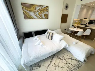 Gallery image of Cozy 1BR in JVC- Netflix, Pool, Pet Free in Dubai