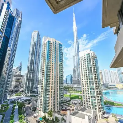 Lux Burj and Fountain views Steps from Dubai Mall