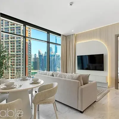 Luxury One Bedroom with Burj Khalifa View