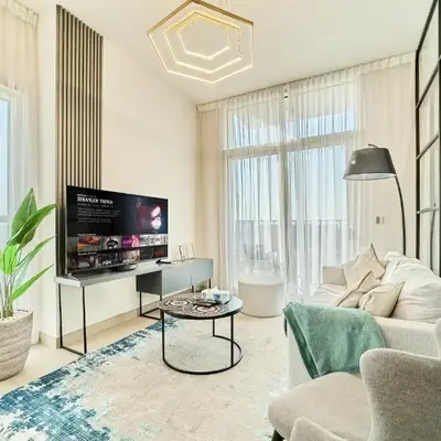 Stylish 2BR Apartment Steps from Dubai Hills Mall
