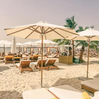 New Fairmont Residence Private Beach club access Palm Jumeirah