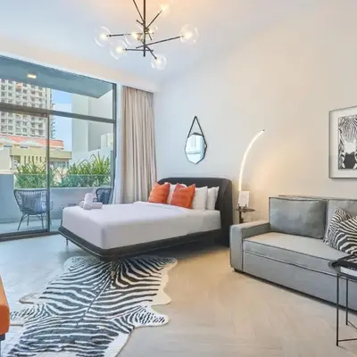 Stylish Studio Retreat Modern Stay in JVC
