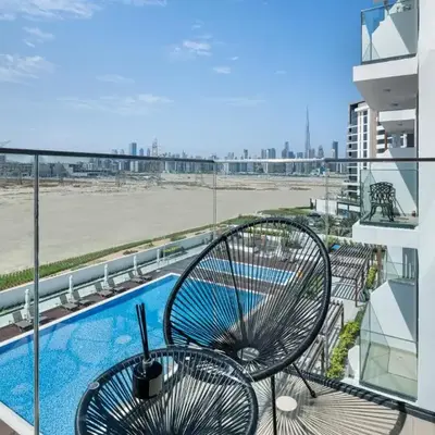 Modern Meydan Studio Burj View Downtown
