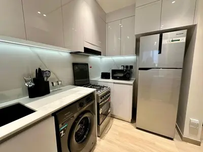 Gallery image of Stylish 1BR Apartment with Balcony & Cityscape Views in Binghatti Heights in Dubai