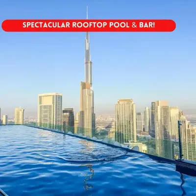 New Luxury SeaView 2Bed - Spectacular Rooftop Infinity Pool